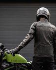 Leather Motorcycle Jacket Protective Reaper | Armored AAA