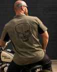 BOBHEAD Casual Tech Short Sleeve Shirt Alpha