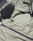 Motorcycle Jacket Protective Textile Alpha Bomber Green | Armored AAA