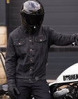 Motorcycle Protective Shirt Black Morgan | Armored AAA