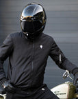 Motorcycle Jacket Protective Textile Rascal Bomber Black | Armored AAA