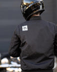 Motorcycle Jacket Protective Textile Rascal Bomber Black | Armored AAA