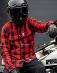 Motorcycle Protective Shirt Lumberjack X | Armored AAA