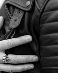 BOBHEAD Silver Skull Ring