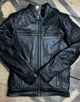 Leather Motorcycle Jacket Protective Reaper | Armored AAA