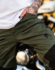 BOBHEAD Casual Cargo Combats Black / Green